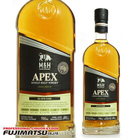 M&H APEX ex-Rye Cask 700ml (M＆H M＆H M&H) イスラエル産ウイスキー※ヴィンテージやエチケットが画像と異なる場合があります母の日 父の日 就職 退職 ギフト 御祝 熨斗