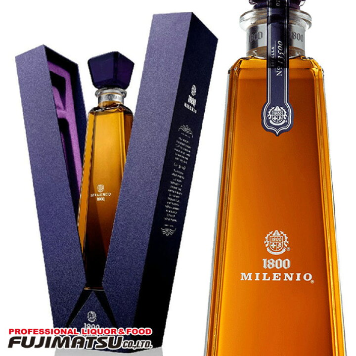 楽天市場】［数量限定品］1800 ミレニオ MILENIO 750ml テキーラ 