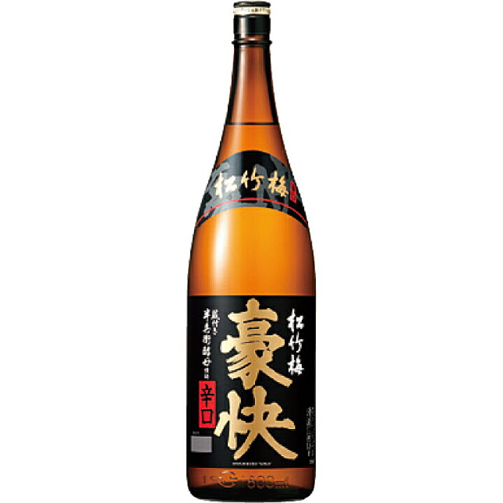 楽天市場】宝(タカラ)酒造 上撰松竹梅「豪快」辛口 1800ml※6本まで1 