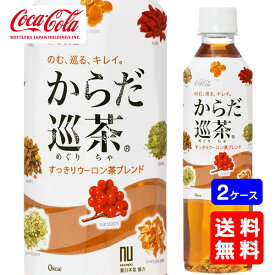 【送料無料】からだ巡茶 410mlPET【24本×2ケース】※代引き不可・クール便不可※のし・プレゼントラッピング・ギフト包装不可※コカ・コーラ製品以外との同梱不可ご注文完了後のキャンセル不可
