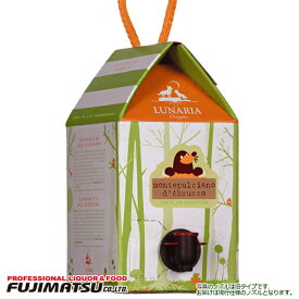 ルナーリア モンテプルチアーノ ダブルッツォ　赤 3L LUNARIA MONTEPULCIANO D’ABRUZZO（オーガニックワイン パックワイン BIB バックインボックス フルボディ　赤ワイン）※6個まで1個口で発送可能お歳暮 ギフト 御祝 熨斗