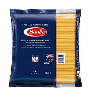 �o���� �X�p�Q�b�e�B No.5(1.78mm)�@5kg ���s�A���i Barilla �p�X�^ �Ɩ��p 5000g��3�܂�1���Ŕ����\��̓� �M�t�g ��j ���l