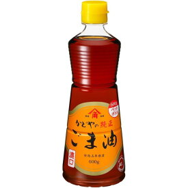 カドヤ　かどや 銀印 ごま油 600g母の日 父の日 就職 退職 ギフト 御祝 熨斗