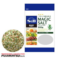 S&B MAGIC SALT 500g　エスビー マジックソルト 袋入り父の日 暑中見舞い ギフト 御祝 熨斗