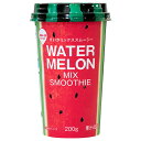 ※6/8発売【冷蔵】 スジャータ めいらく すいかミックススムージー 200g カップ飲料 果実飲料 期間限定 スイカ WATER …