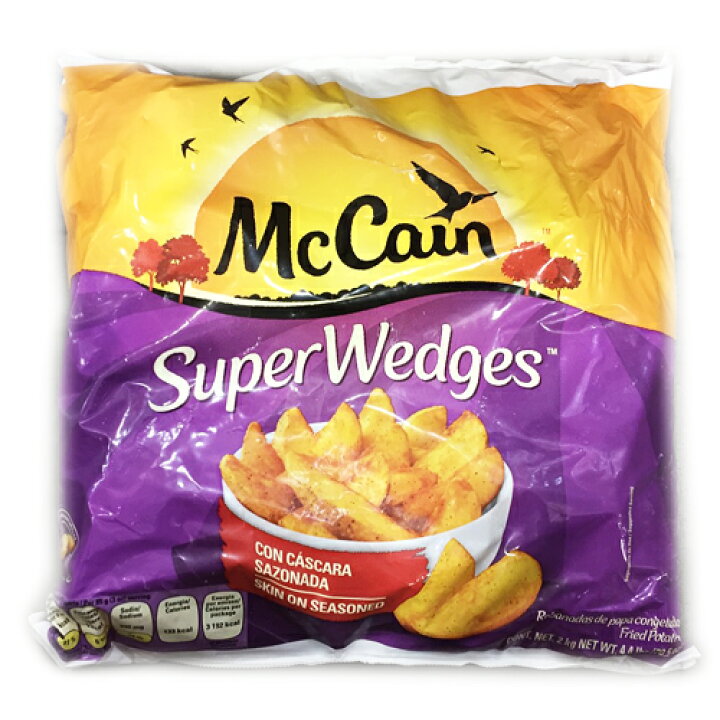 楽天市場 冷凍便 マッケイン スーパーウェッジ ポテト 2kg Mccain フライドポテト コストコ Costco ホールセール ｃ ｃフジミ
