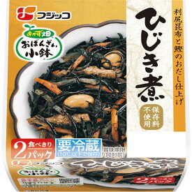 【送料無料】 【冷蔵】ふじっ子 おかず畑 おばんざい小鉢 ひじき煮42g×2パック 6個セット【フジッコ お惣菜 おばんざい小鉢シリーズ】