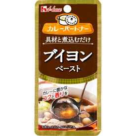 【送料無料(ネコポス)】ハウス カレーパートナー　＜ブイヨンペースト＞ 30g×10袋