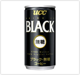 （2ケース）UCC BLACK無糖 185g缶 60本