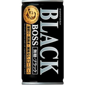 特売 サントリー ボス(BOSS) ブラック(BLACK) 無糖・ブラック 30本