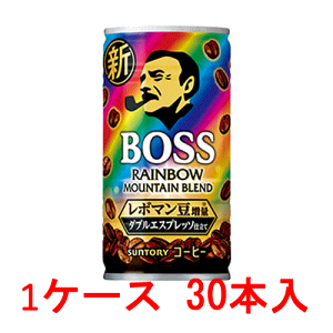���� �T���g���[ �{�X ���C���{�[�}�E���e���u�����h 185g�� 30�{ �i1�P�[�X�j �y SUNTORY BOSS �R�[�q�[ �z