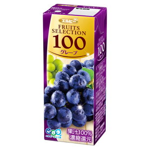 Gr[ t[cZNV O[v100% 200ml pbN 12{Zbg y FRUITS SELECTION W[X ʏ` Ԃǂ z