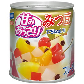 (2ケース) はごろも 甘みあっさり みつ豆 5号缶 290g 48缶【Hagoromo 缶詰 フルーツ 果物 デザート 材料】