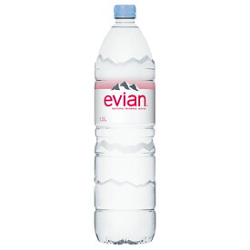 エビアン 1.5L PET 12本セット 【evian ,ミネラルウォーター,通販,水,硬水,海外名水,フランス】【water】