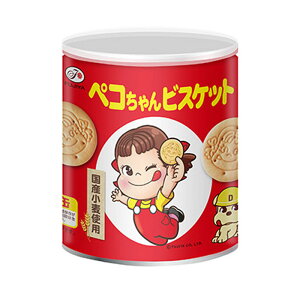 【送料無料s】【2個】不二家 ペコちゃんビスケット 保存缶 100g 2缶セット 【 缶詰 備蓄 非常食 お菓子 】