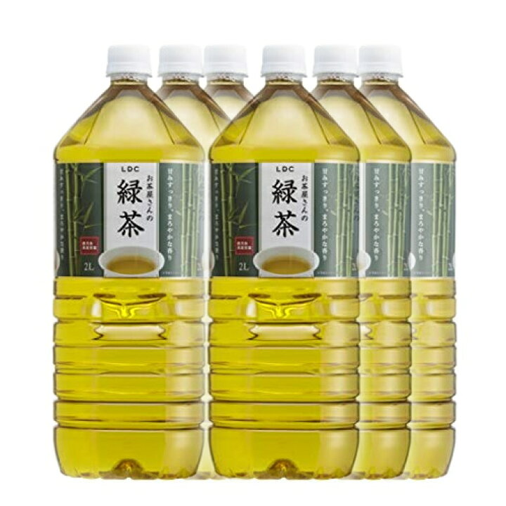 楽天市場 Ldc お茶屋さんが作った緑茶 2l 6本セット ペットボトル Pet ホールセール ｃ ｃフジミ