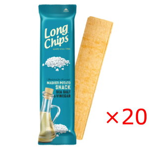 ysz (1P[XjylX O|eg`bvX V[\grlK[ 75g×20 yO`bvX Pernes Long Chips Sea Salt&Vinegar XibN grA ܂   JC