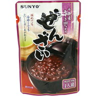 サンヨー ぜんざい 160g×6袋セット