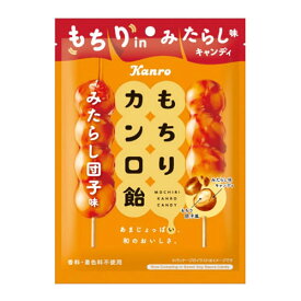 【送料無料（レターパックプラス）】カンロ もちりカンロ飴 みたらし団子味 60g 6袋 【 Kanro 飴 キャンディー アメ】