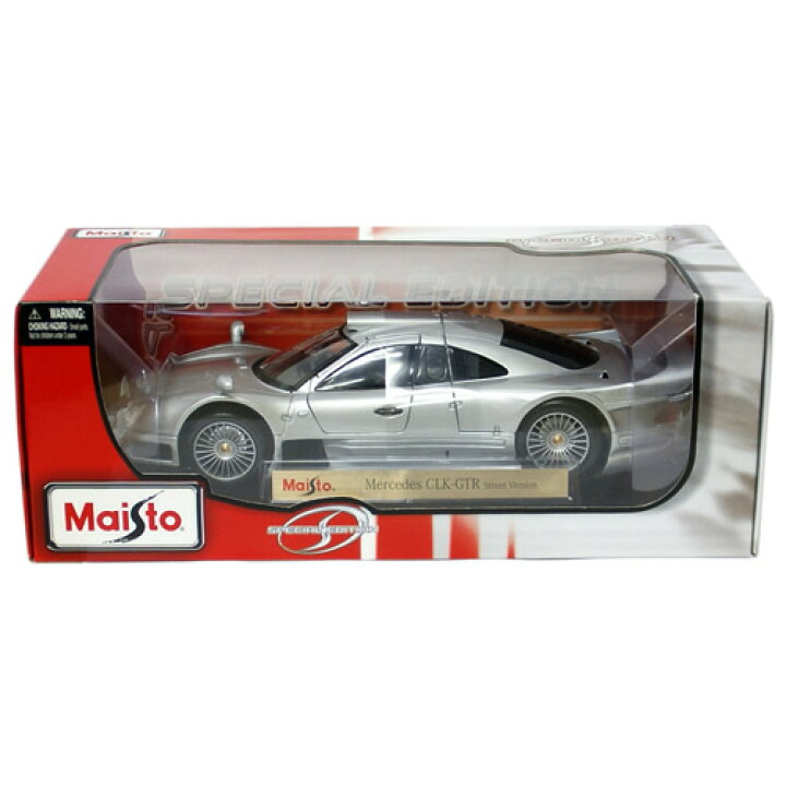 楽天市場】Maisto (マイスト) Mercedes-Benz CLK- GTR Street Version 