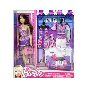 Barbie Fashionista Tresa with 2 extra Fashions 2011 �o�[�r�[ �e���T �t�@�b�V���j�X�^ �M�t�g�Z�b�g