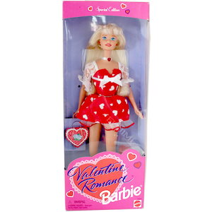 Barbie Valentine Romance Special Edition 1996 �o�[�r�[ �o�����^�C�����}���X