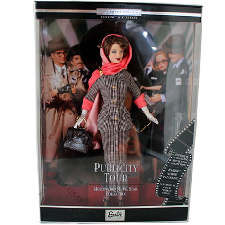 楽天市場】Barbie Hollywood Movie Star Collection #4 Publicity Tour 