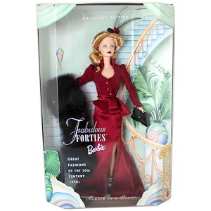 Barbie Great Fashions of the 20th Century Fabulous Forties 40's �o�[�r�[ �O���[�g�t�@�b�V�����V���[�Y 1940�N�� �t�@�r�����X�t�H�[�e�B�[�Y