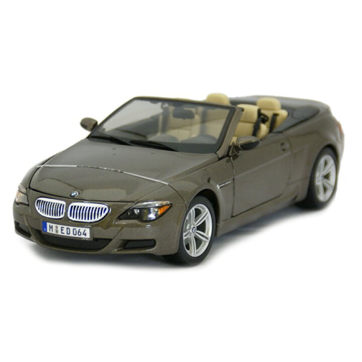 楽天市場】Maisto (マイスト) BMW M6 Cabriolet 1/18 ブラウン  