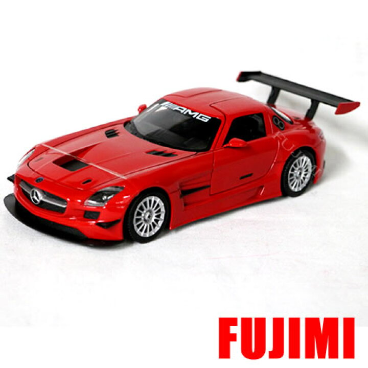 楽天市場 Mercedes Benz Sls Amg Gt3 Red 1 24 Motor Max メルセデス ベンツ ダイキャストカー ミニカー 赤 ホールセール ｃ ｃフジミ