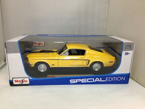 Maisto (}CXg) 1968 Ford Mustang GT Cobra Jet 1/18 CG[ tH[h }X^O RuWFbg }bXJ[ Ru ~jJ[