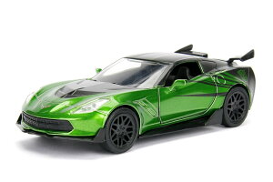 JADA (W_) TRANSFORMERS Crosshairs Chevy 2016 Corvette 1/24 gXtH[}[ NXwA[Y V{[ Rxbg ~jJ[