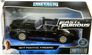 JADA (�W���_) FAST&FURIOUS DOM'S 1977 Pontiac Firebird 1/24 �u���b�N ���C���h�X�s�[�h �h�� �t�@�C���[�o�[�h �~�j�J�[