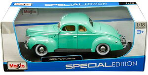 Maisto (}CXg) 1939 Ford Deluxe 1/18 CgO[ tH[h fbNX ~jJ[