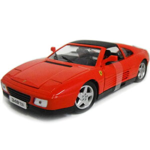Bburago �i�u���[�S�j Ferrari 348ts 1/18 ���b�h �t�F���[�� �~�j�J�[