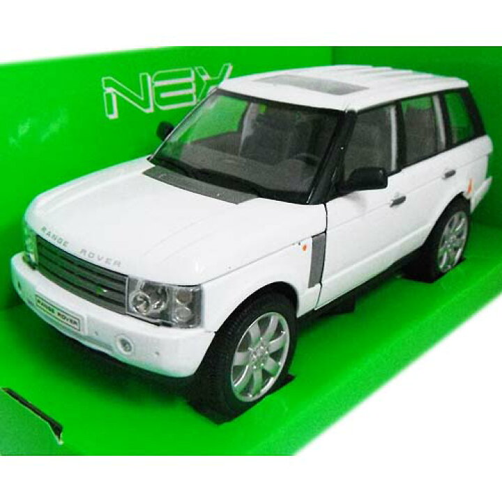 楽天市場】WELLY （ウィリー） Land Rover Range Rover 1/24 ホワイト 