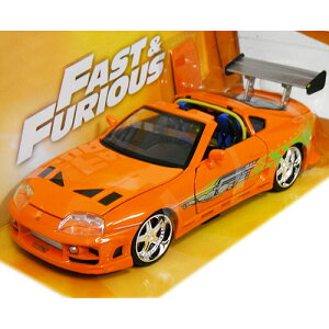 JADA (W_) FAST&FURIOUS BRIAN'S Toyota Supra 1/24 IW ChXs[h uCA g^ X[v ~jJ[