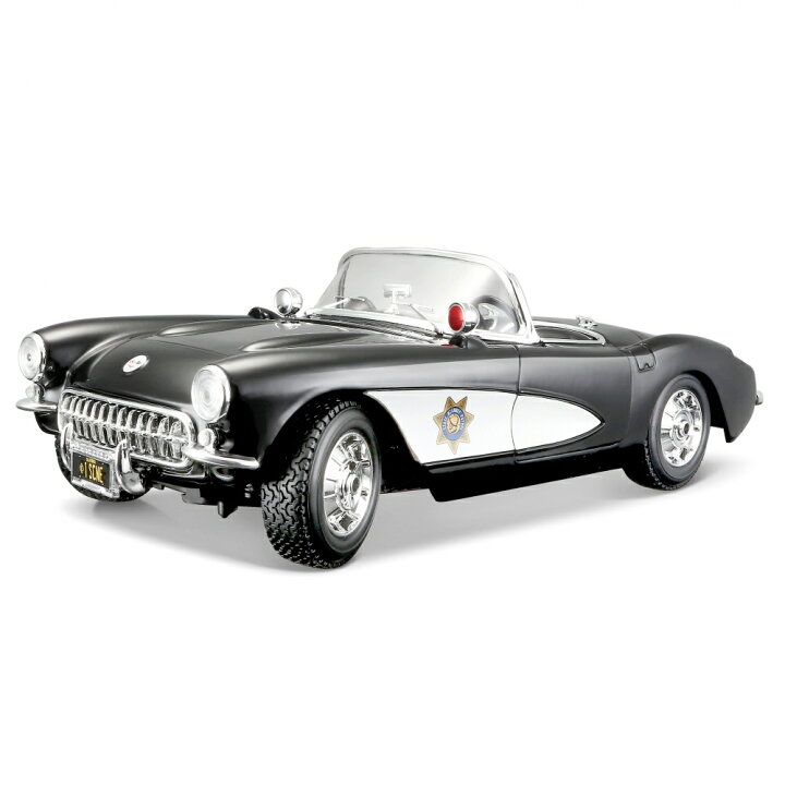 楽天市場 1957 Chevrolet Corvette Police C1 Black 1 18 ダイキャストカー シボレーコルベット ブラウン アメ車 マッスルカー クラシックカー マイスト ミニカー アメリカンポリス パトカー 警察 ホールセール ｃ ｃフジミ