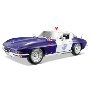 Maisto (}CXg) 1965 Chevrolet Corvette Police C2 1/18 u[ V{[Rxbg AJ|X |XJ[ ~jJ[