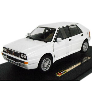Bburago �i�u���[�S�j Lancia Delta Integrale HF 1/24 �z���C�g �����`�� �f���^ �C���e�O���[�� �����[�J�[ WRC �~�j�J�[