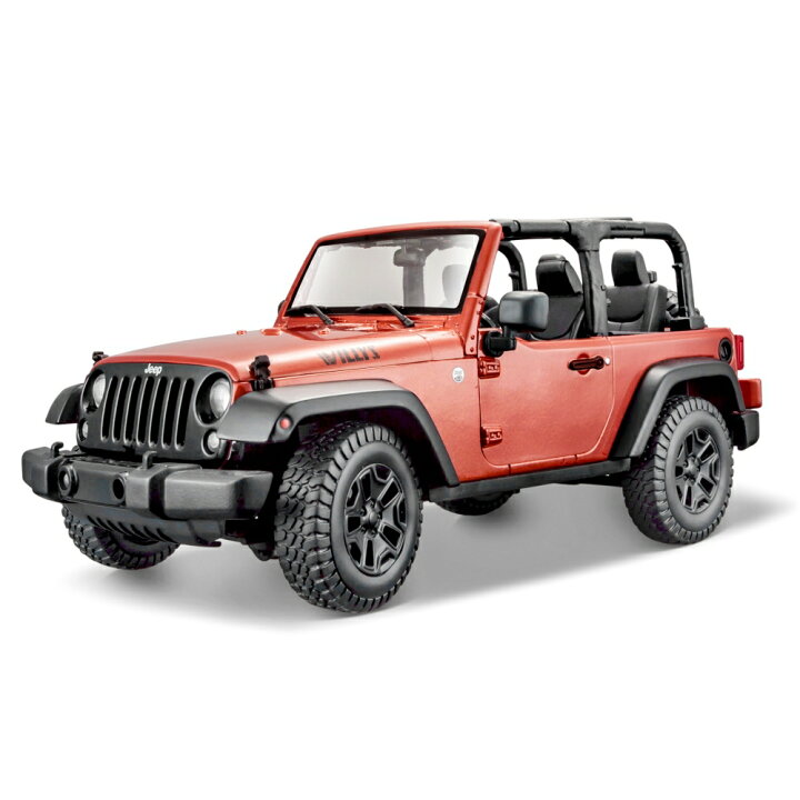楽天市場 14 Jeep Wrangler Or 1 18 Maisto ジープ ラングラー オレンジ マイスト ダイキャストカー ミニカー オフロード Suv ホールセール ｃ ｃフジミ
