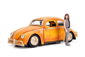 JADA (�W���_) TRANSFORMERS 1971 Volkswagen Beetle Bumblebee Charlie Figure 1/24 �g�����X�t�H�[�}�[ �o���u���r�[ ���[�Q�� �r�[�g�� �`���[���[ �t�B�M���A�t�� �~�j�J�[