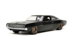 JADA (�W���_) FAST&FURIOUS DOM'S 1968 Dodge Charger R/T 1/24 �u���b�N ���C���h �X�s�[�h �h�� �_�b�W �`���[�W���[ �~�j�J�[