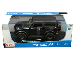 Maisto (}CXg) 2021 Ford bronco WildTrack 1/18 _[Nu[ tH[h uR ChgbN ~jJ[