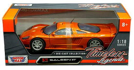 MotorMax （モーターマックス） Saleen S7 1/18 オレンジ サリーン ミニカー