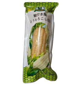 SKG 軸付きとうもろこし（白）
