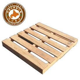 パレット　木製　ベッド　ユーロパレット　DIY　組み立て　「自分で組み立てるパレット」1200×1000×115(mm)両面使用型