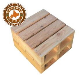 完成品ミニパレット　カンナ加工済み（450×450×110）2個セット　「木製ミニパレット」　完成品　ベッド　ユーロパレット　DIY　インテリア　オブジェ　カンナ加工済み　450×450×110）2個セット