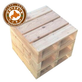 完成品ミニパレット　カンナ加工済み（450×450×110）3個セット　「木製ミニパレット」完成品　ベッド　ユーロパレット　DIY　インテリア　オブジェ　カンナ加工済み」（450×450×110）3個セット