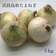 【訳あり】淡路島産新たまねぎ 5kg　早生品種　七宝早生7号　中生品種アンサー他　おまかせサイズ　　　…